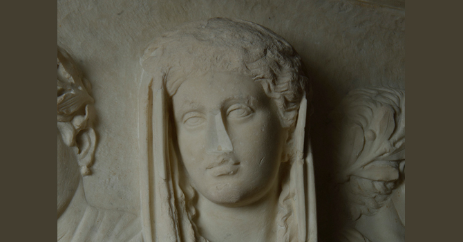 Ritratto di Livia/Giulia (?); processione meridionale, Museo dell’Ara Pacis