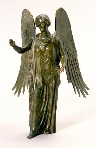Statuetta in bronzo di Vittoria Br 67 – Lugdunum musèe & theatres romains, Lione
