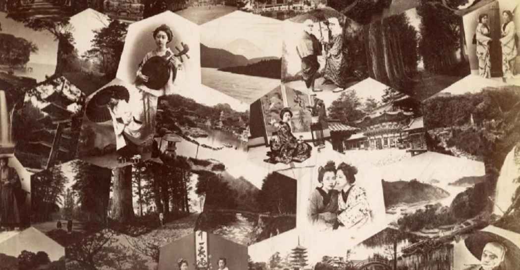 Collage di immagini del Giappone – metà del XIX secolo - Museo di Roma (imm. 15610) Collage di immagini del Giappone – metà del XIX secolo - Museo di Roma (imm. 15610)