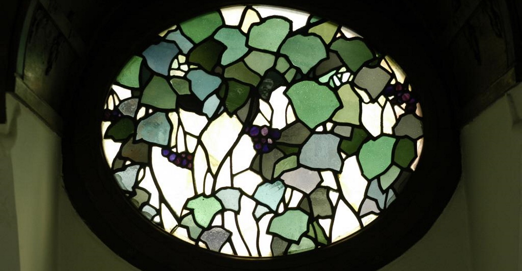 Ovale con foglie d'edera - Duilio Cambellotti Ovale con foglie d'edera - Duilio Cambellotti