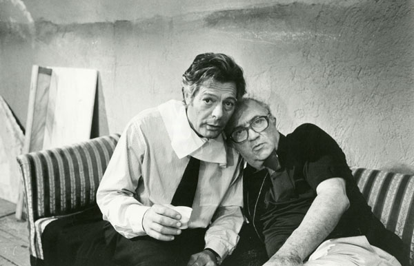 Mastroianni, Fellini. Set La citta delle donne 01, Cineteca Bologna Reporters Associati e Archivi