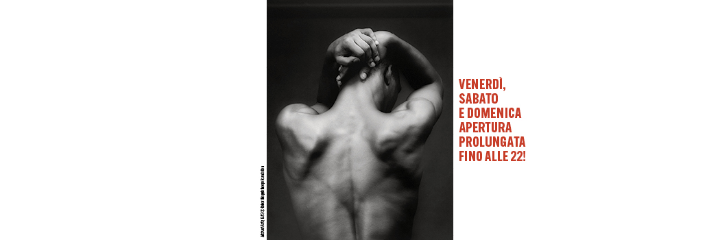 Apertura straordinaria serale della mostra Robert Mapplethorpe nei weekend