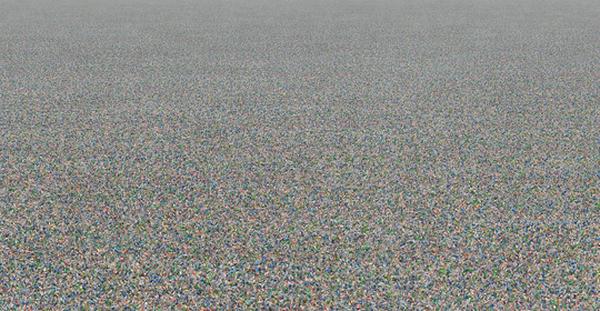 Chris Jordan, Plastic bottles Chris Jordan, Plastic bottles