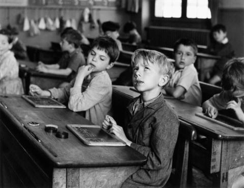 Robert Doisneau, L’Information scolaire, Paris 1956, © Robert Doisneau