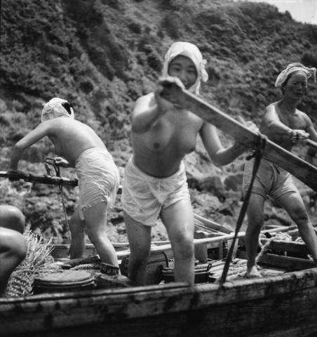 Pescatrici di perle (ama san),1948 457×560 - Ken Domon Museum of Photography