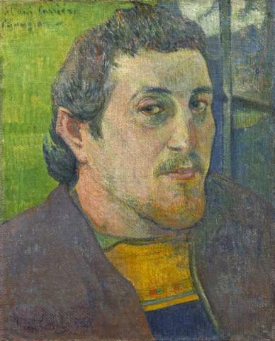 Paul Gauguin. Autoritratto dedicato a Carrière, 1888 or 1889, olio su tela. Collezione Mr. e Mrs. Paul Mellon, 1985.64.20