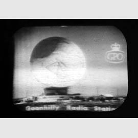 La prima immagine ricevuta al Fucino via satellite dalla stazione inglese di Goonhilly Down - 1963