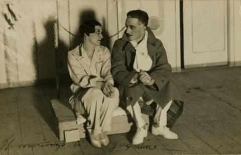 Vittorio De Sica, spettacolo "Il marinaio di guardia" con la compagnia Za Bum (1931-1933)